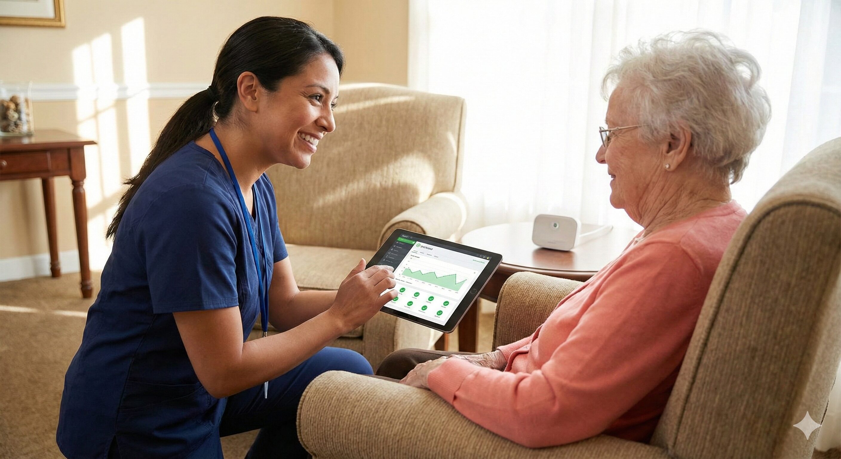 Image for Beyond the Burnout: How Caregiver Workload Reduction Tech is Saving Senior Living Operations