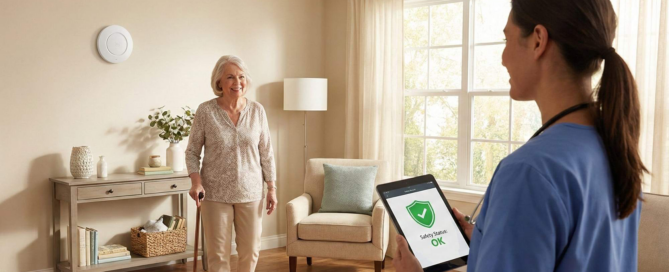 Senior Care New Frontier Fall Detection Prevention Tech