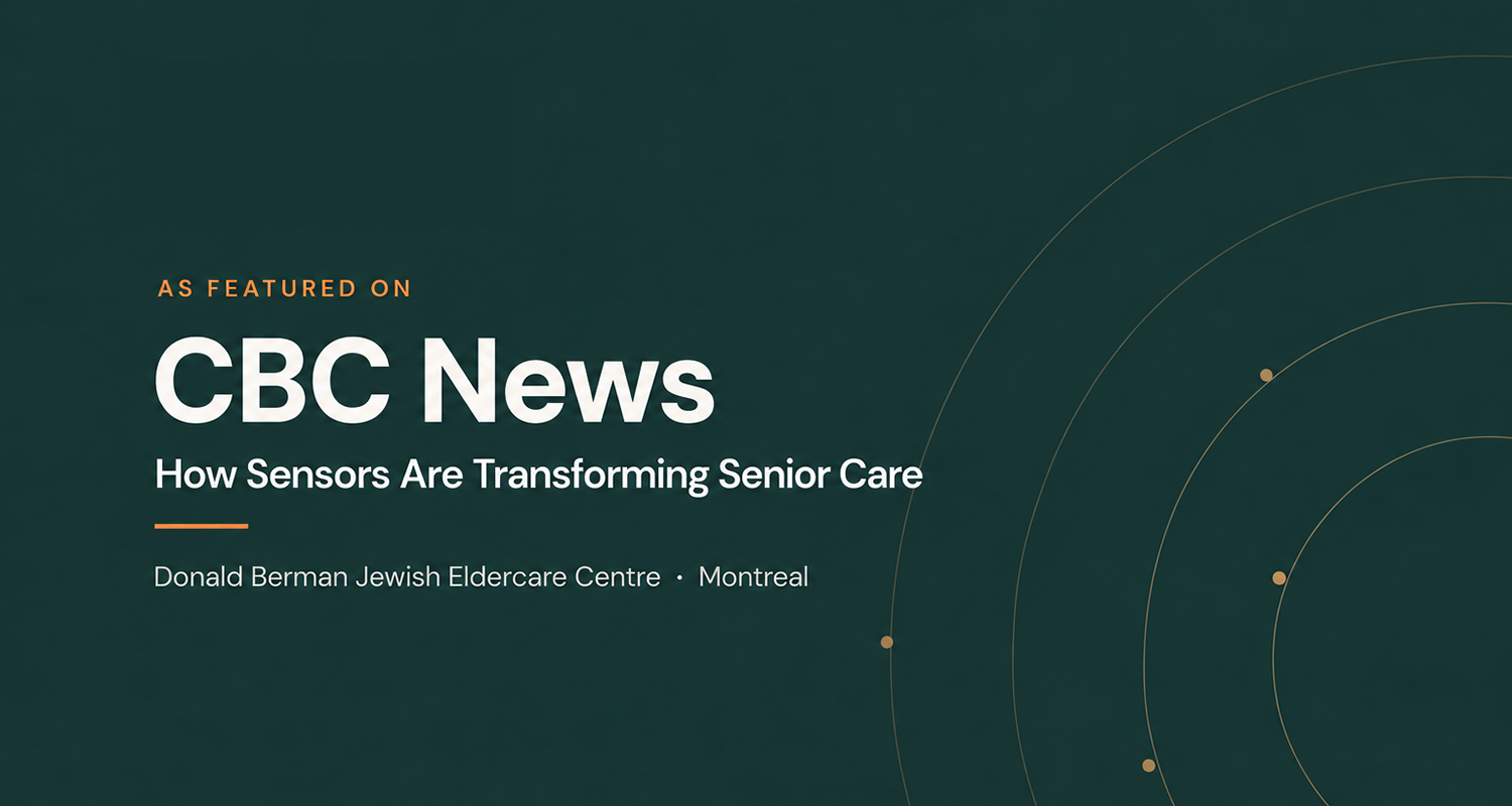 Featured on CBC News: How Sensors Are Transforming Senior Care